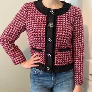 J Crew Collection wool boucle jacket